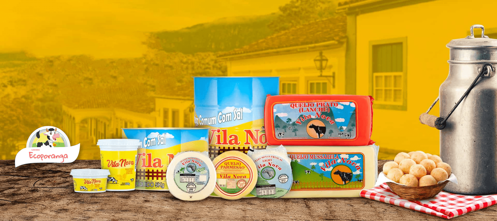 Banner com todos os produtos